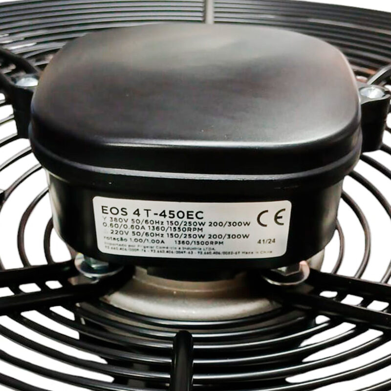 Ventilador Axial 450mm 220/380v Trifásico 50/60hz Exaustor - Image 2